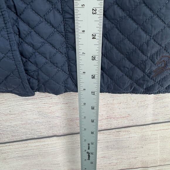 Horseware Ireland Quilted Equestrian Jacket Men's Size Medium Navy Blue - Picture 12 of 13